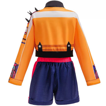 KPop Rumi Yellow Jacket Style Costume Set for Girls