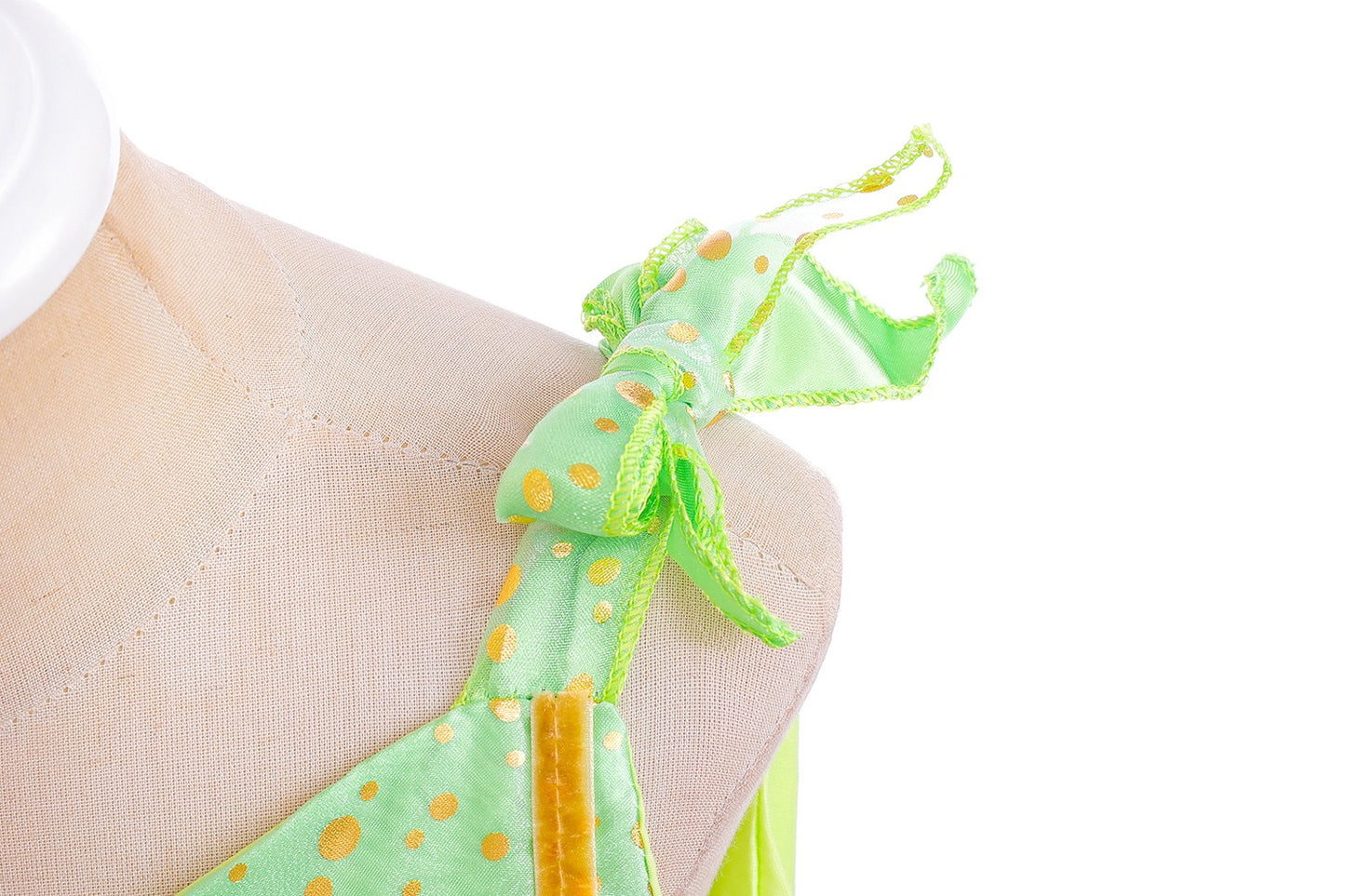 Magic Little Fairy Tinker Bell Costume With Butterfly Wings Party Dress