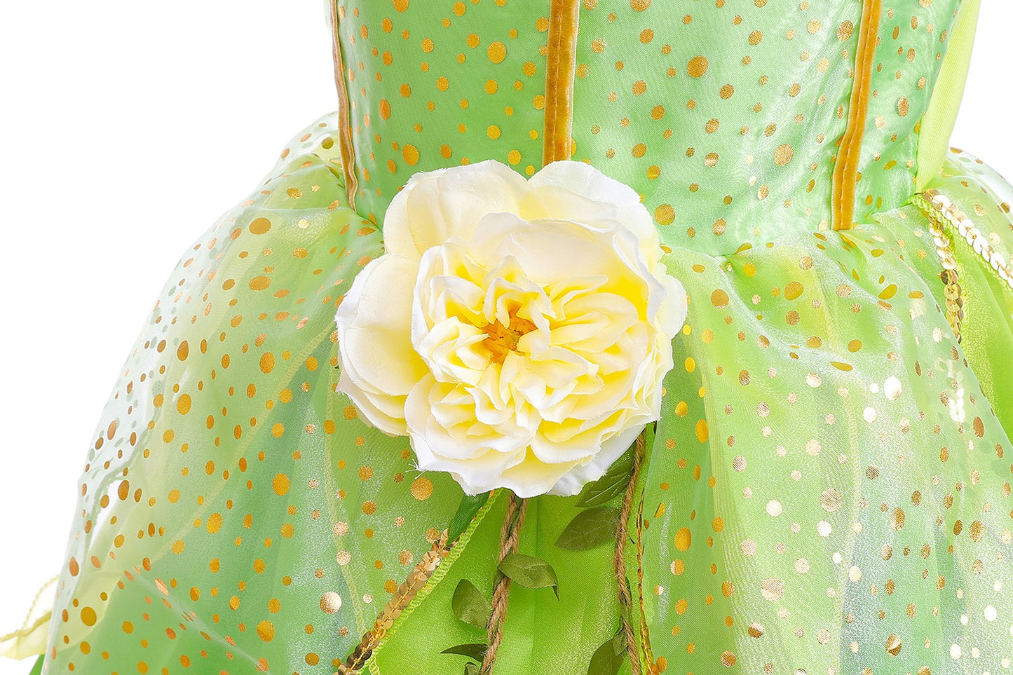 Magic Little Fairy Tinker Bell Costume With Butterfly Wings Party Dress