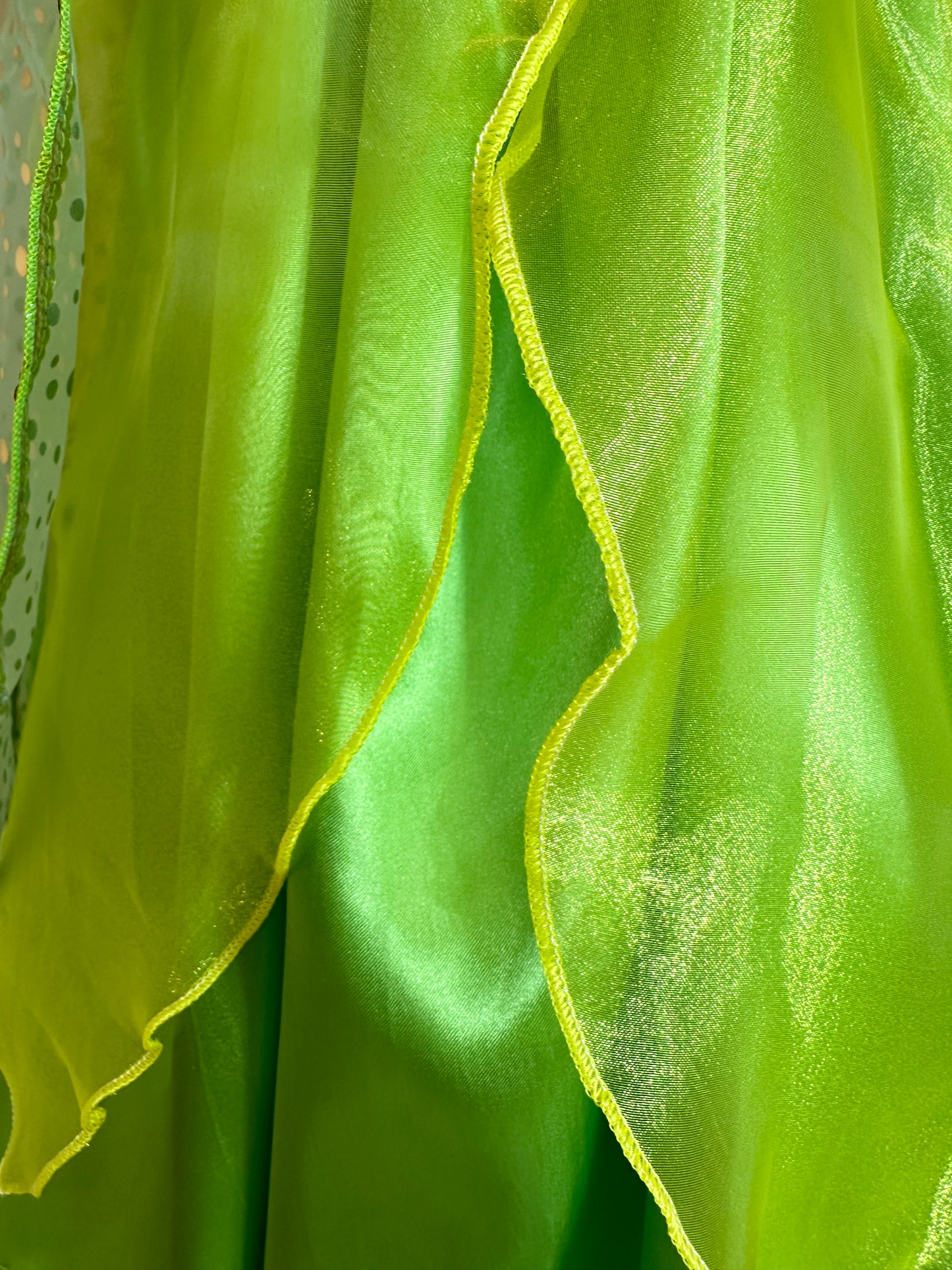 Magic Little Fairy Tinker Bell Costume With Butterfly Wings Party Dress