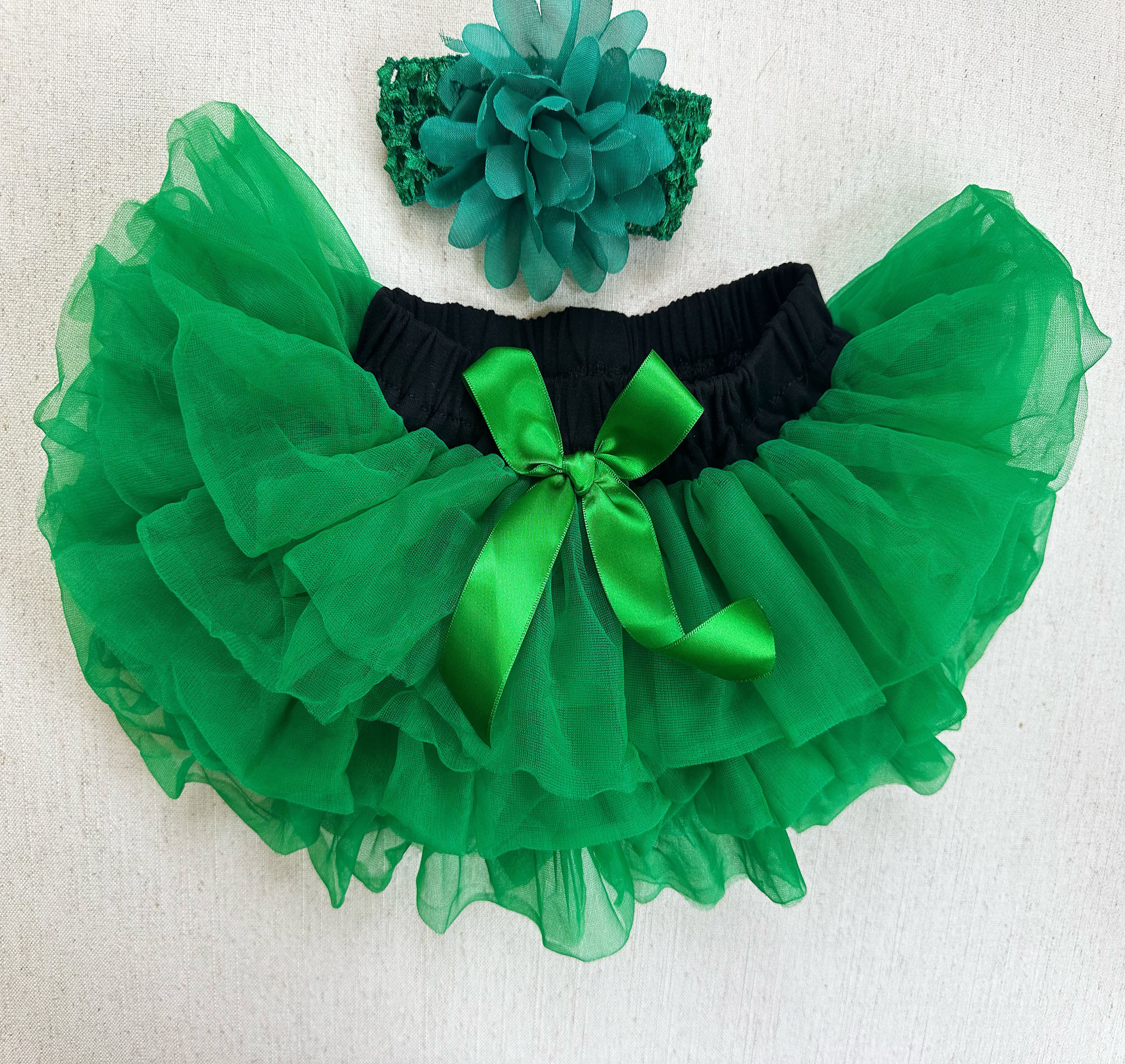 Tutu Skirt For Baby Green