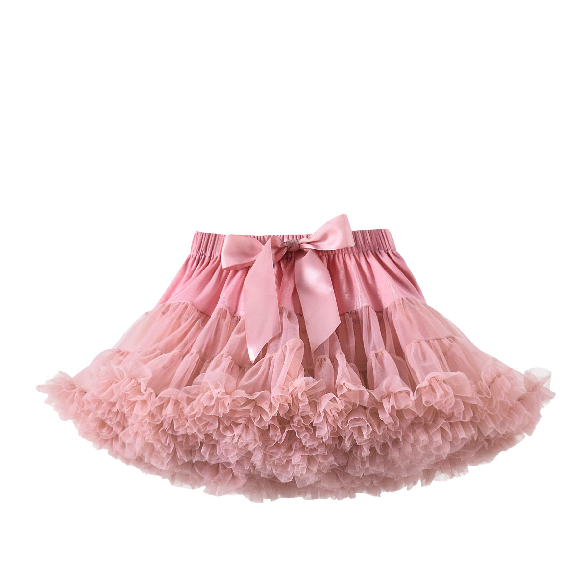 Girls Tutu Skirt Red Bean Paste