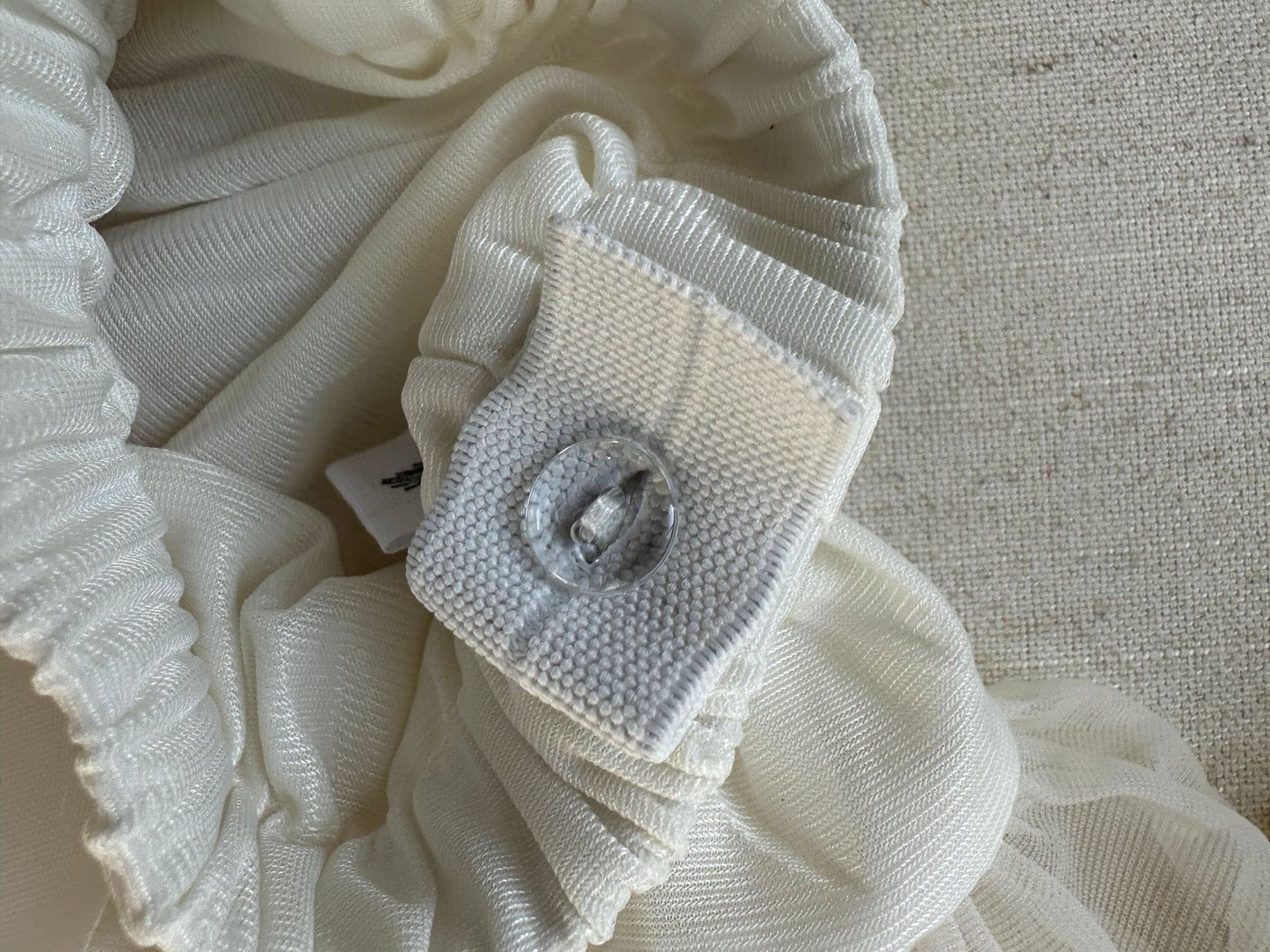 Girls Tutu Skirt Rice White