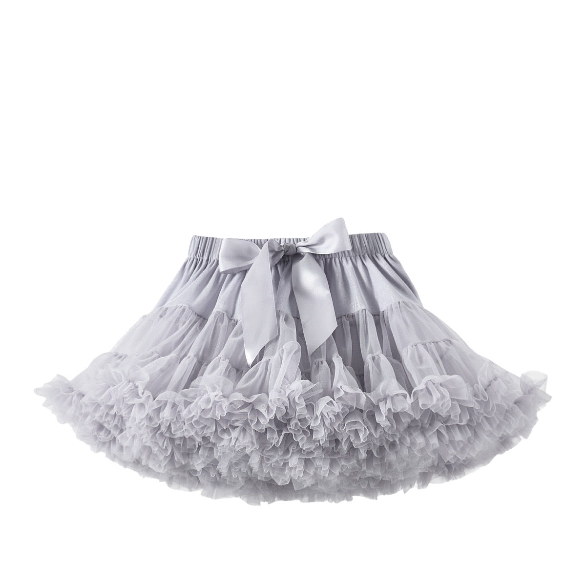 Girls Tutu Skirt Grey