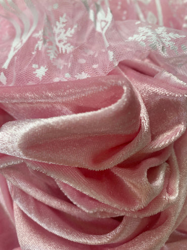 Princess Winter Cloak Cape Star Pink