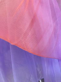 Unicorn Lace Princess Dresses Easter Girls Purple With Rainbow Purple Dresses