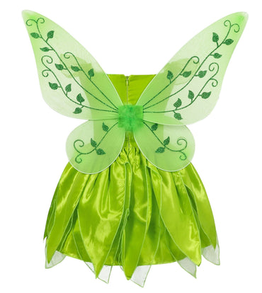 Magic Little Fairy Tinker Bell Costume With Butterfly Wings Party Dress Style1