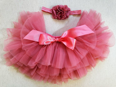 Tutu Skirt For Baby Watermelon Red