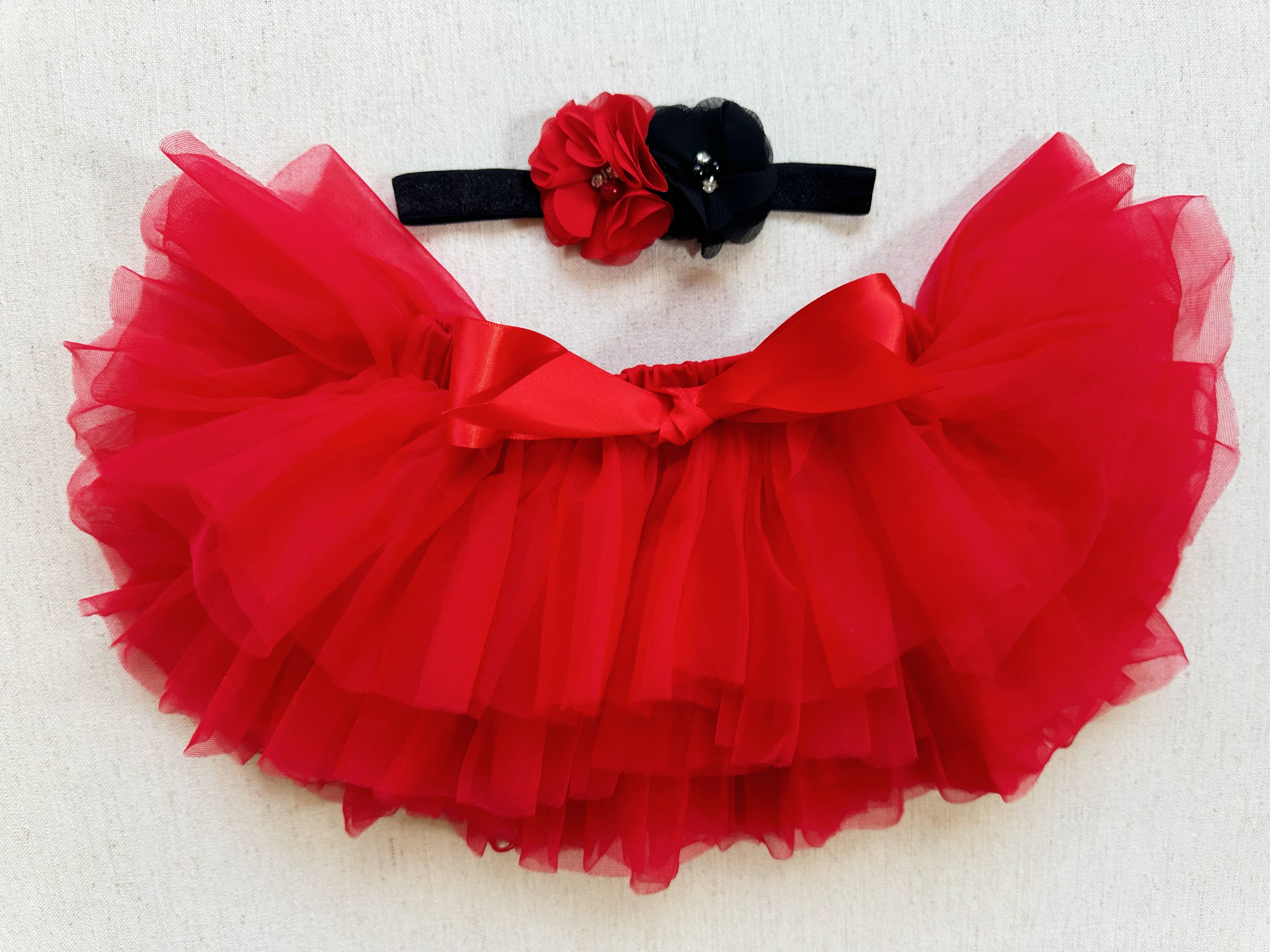 Tutu Skirt For Baby Red