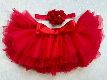 Tutu Skirt For Baby Red