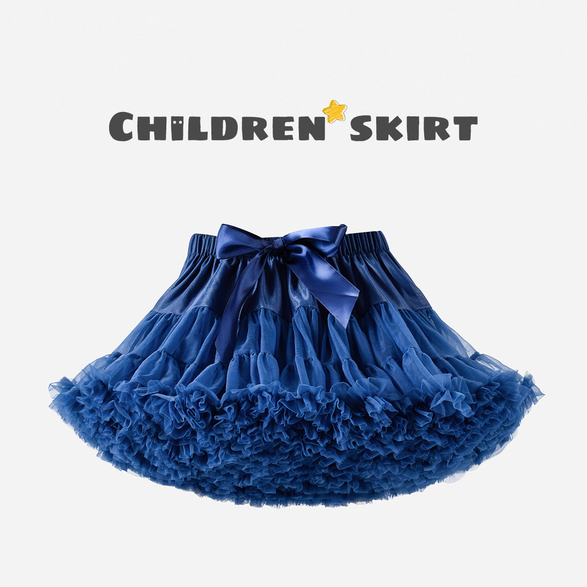 Girls Tutu Skirt Navy Blue