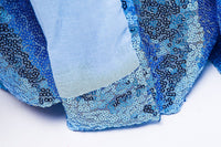 Elegant and Luxurious Frozen Elsa Princess Snow Blue Style8