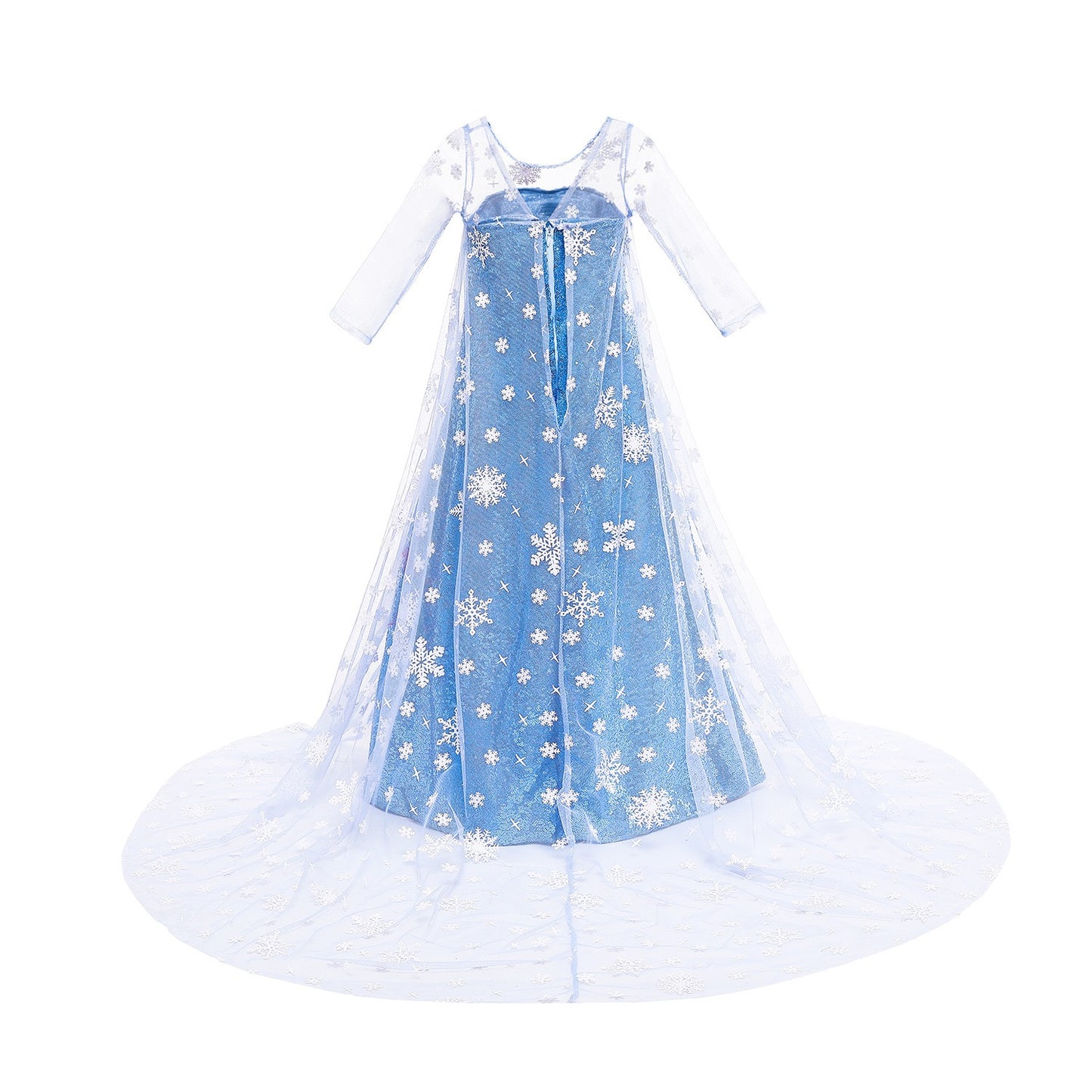 Elegant and Luxurious Frozen Elsa Princess Snow Blue Style8