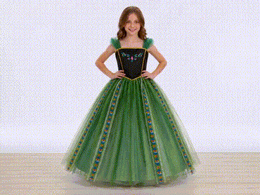 Frozen Anna Princess Dresses Stye3