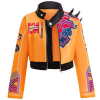 KPop Rumi Yellow Jacket Style Costume Set for Girls