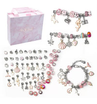Girls Toys Charm Bracelet Jewelry Gift Set