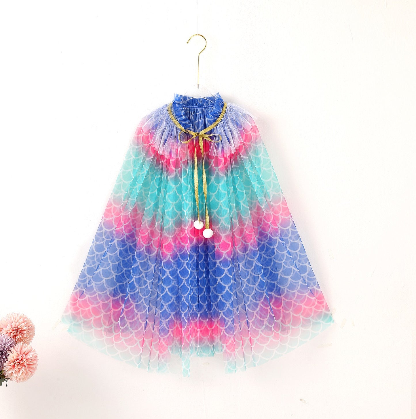 Princess Cloak Cape Peacock