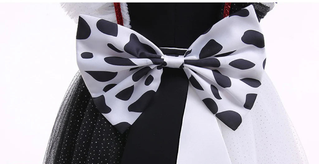 Cosplay Halloween Costume Party Black and White Dresses