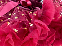 Girls Tutu Skirt  Star Red