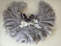 Girls Tutu Skirt Grey