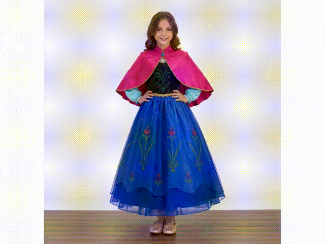 Frozen Anna Princess Dresses Stye4