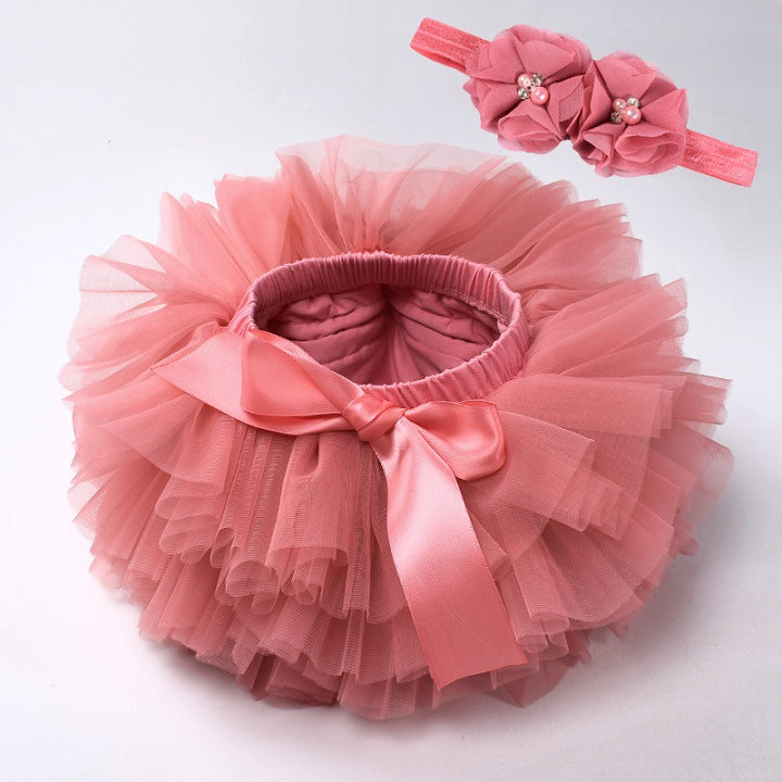 Tutu Skirt For Baby Watermelon Red