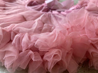 Girls Tutu Skirt Leather Pink