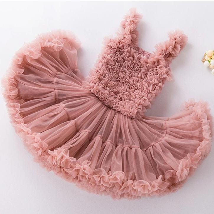 Siamese Tutu Dress Red Bean Paste