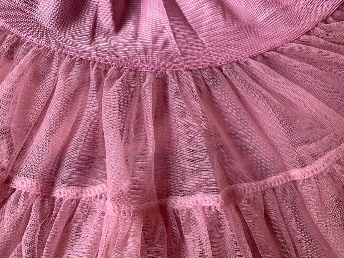 Girls Tutu Skirt Leather Pink