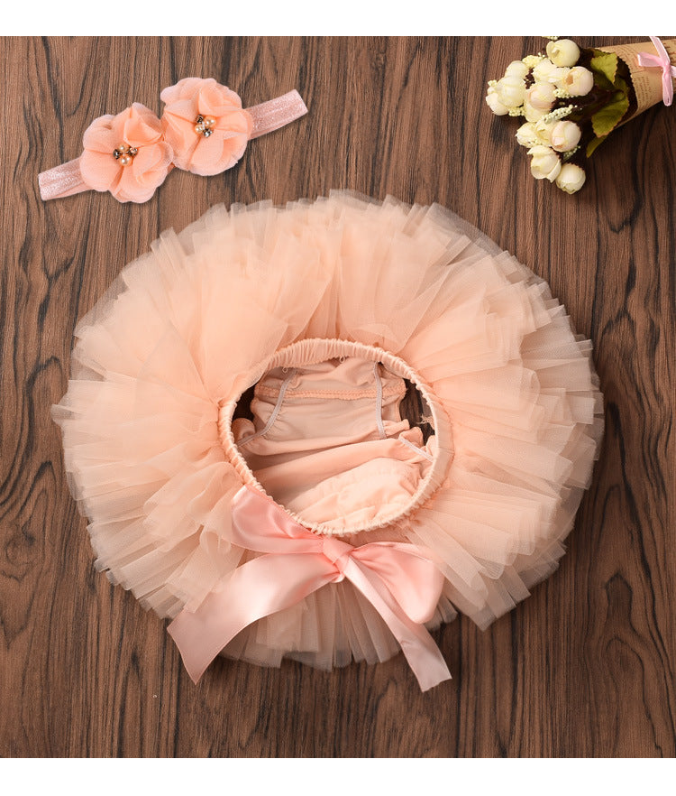 Tutu Skirt For Baby Peach