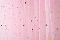 Princess Cloak Cape Star Pink