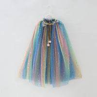 Princess Cloak Cape Rainbow