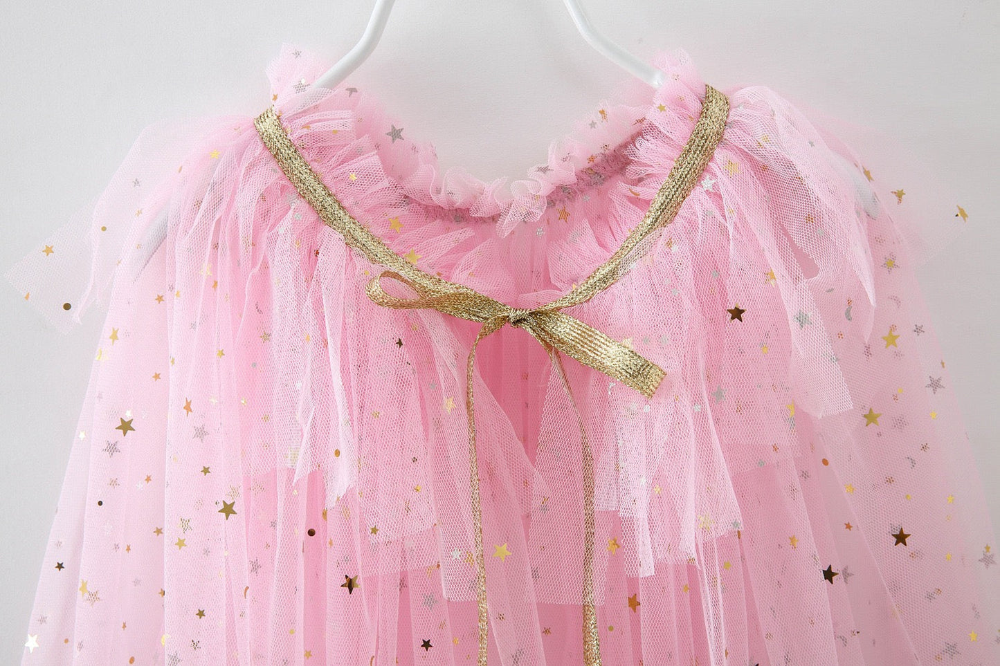 Princess Cloak Cape Star Pink