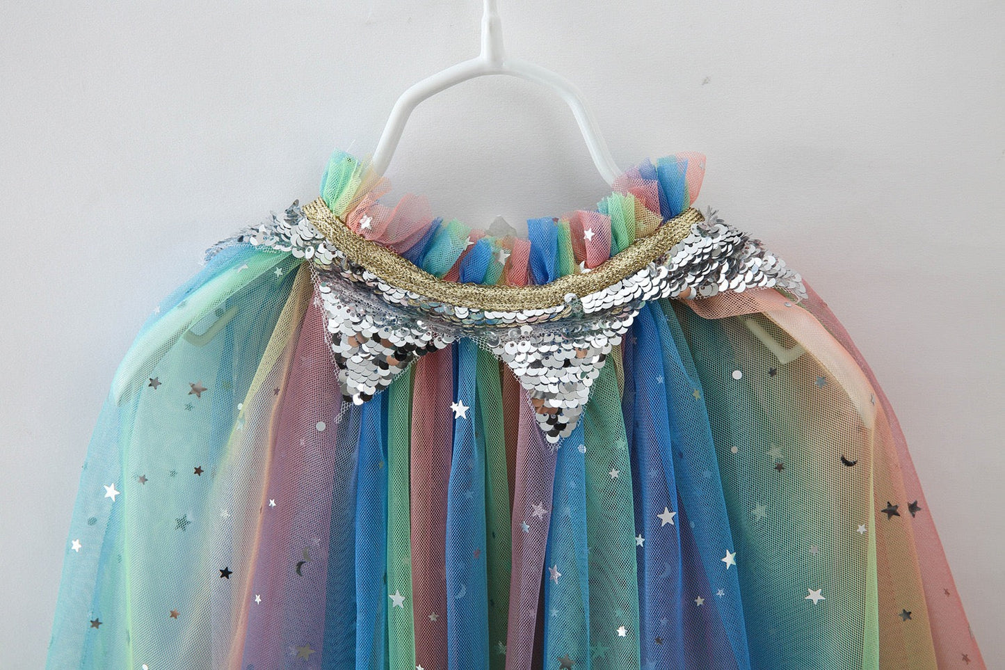 Princess Cloak Cape Rainbow