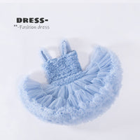 Siamese Tutu Dress Sky Blue