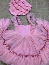 Siamese Tutu Dress Watermelon Pink