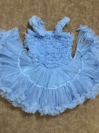 Siamese Tutu Dress Sky Blue