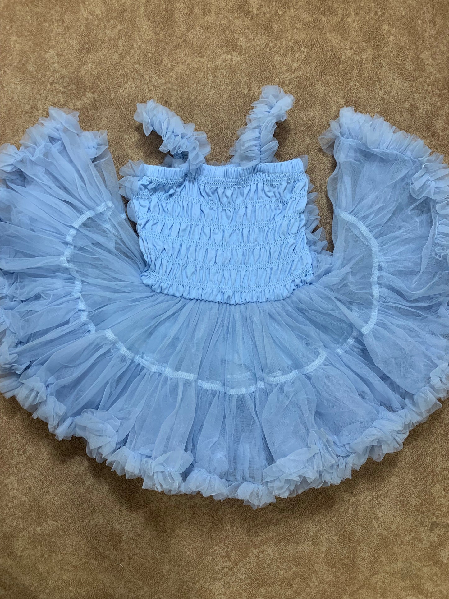 Siamese Tutu Dress Sky Blue