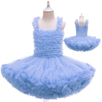 Siamese Tutu Dress Sky Blue