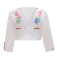 Unicorn Easter Girls Long Sleeve Top