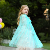 Princess Cloak Cape Lake Star Blue