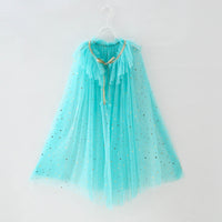 Princess Cloak Cape Lake Star Blue