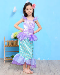 Embroidered Lace Mermaid Princess Dresses Style4