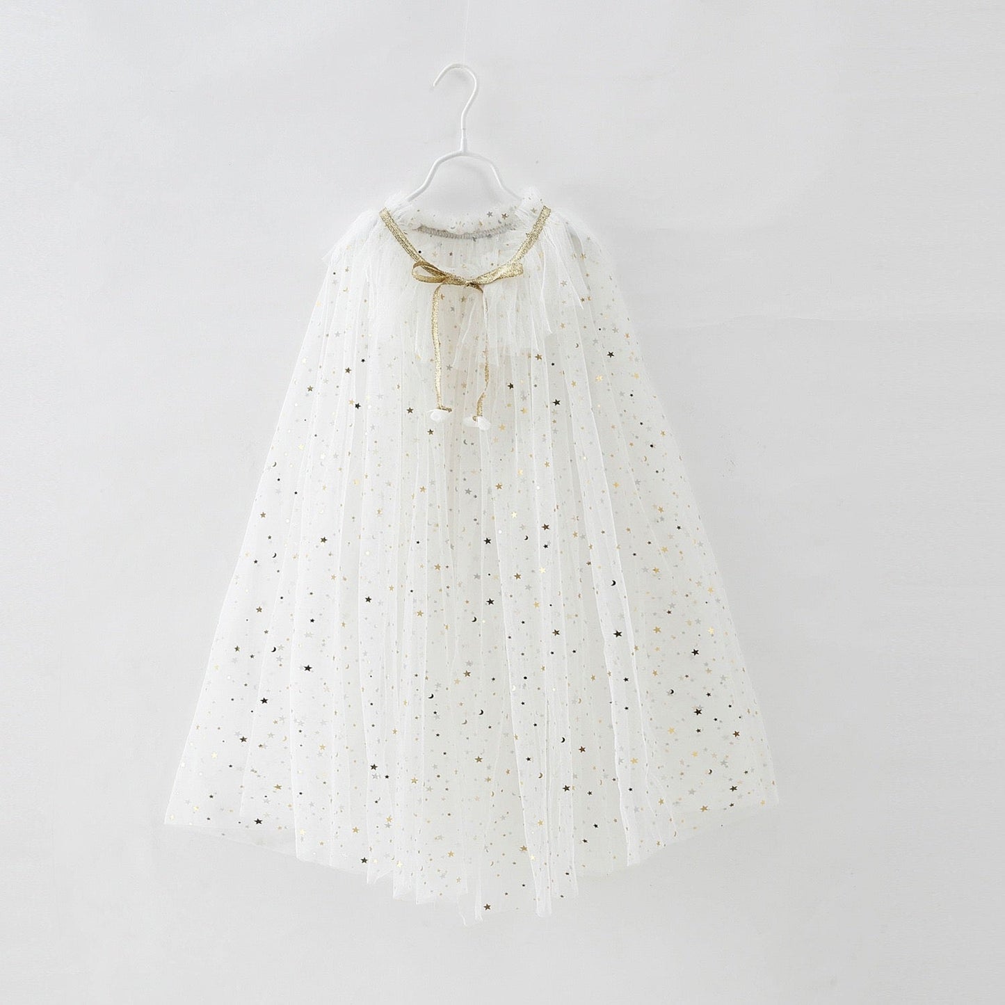 Princess Cloak Cape Star White