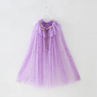 Princess Cloak Cape Star Purple