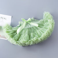 Girls Tutu Skirt Avocado Green