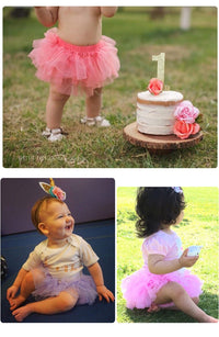 Tutu Skirt For Baby Rose Red