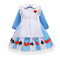 Fantasy Girls Cosplay Maid Alice Dress Set