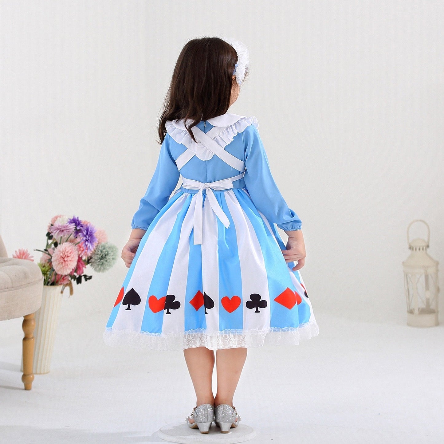 Fantasy Girls Cosplay Maid Alice Dress Set