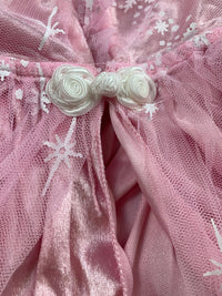 Princess Winter Cloak Cape Star Pink